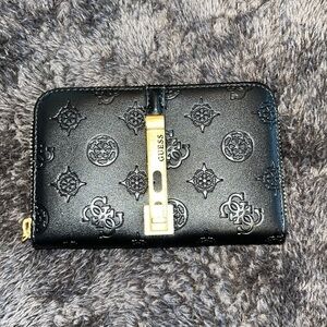 Guess black small wallet